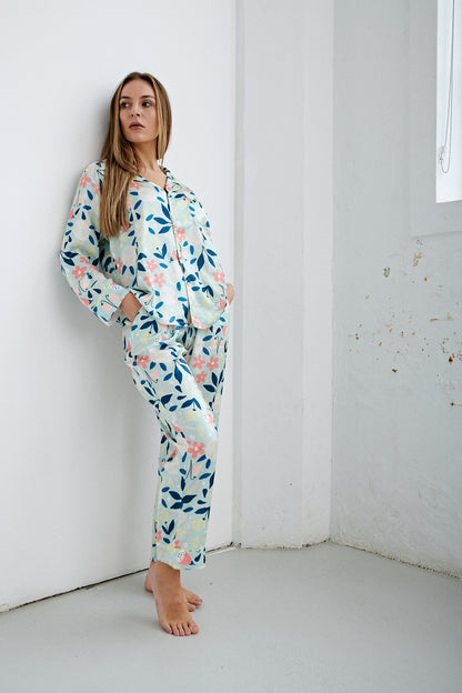 AMIE LONG SLEEVE SILK SET