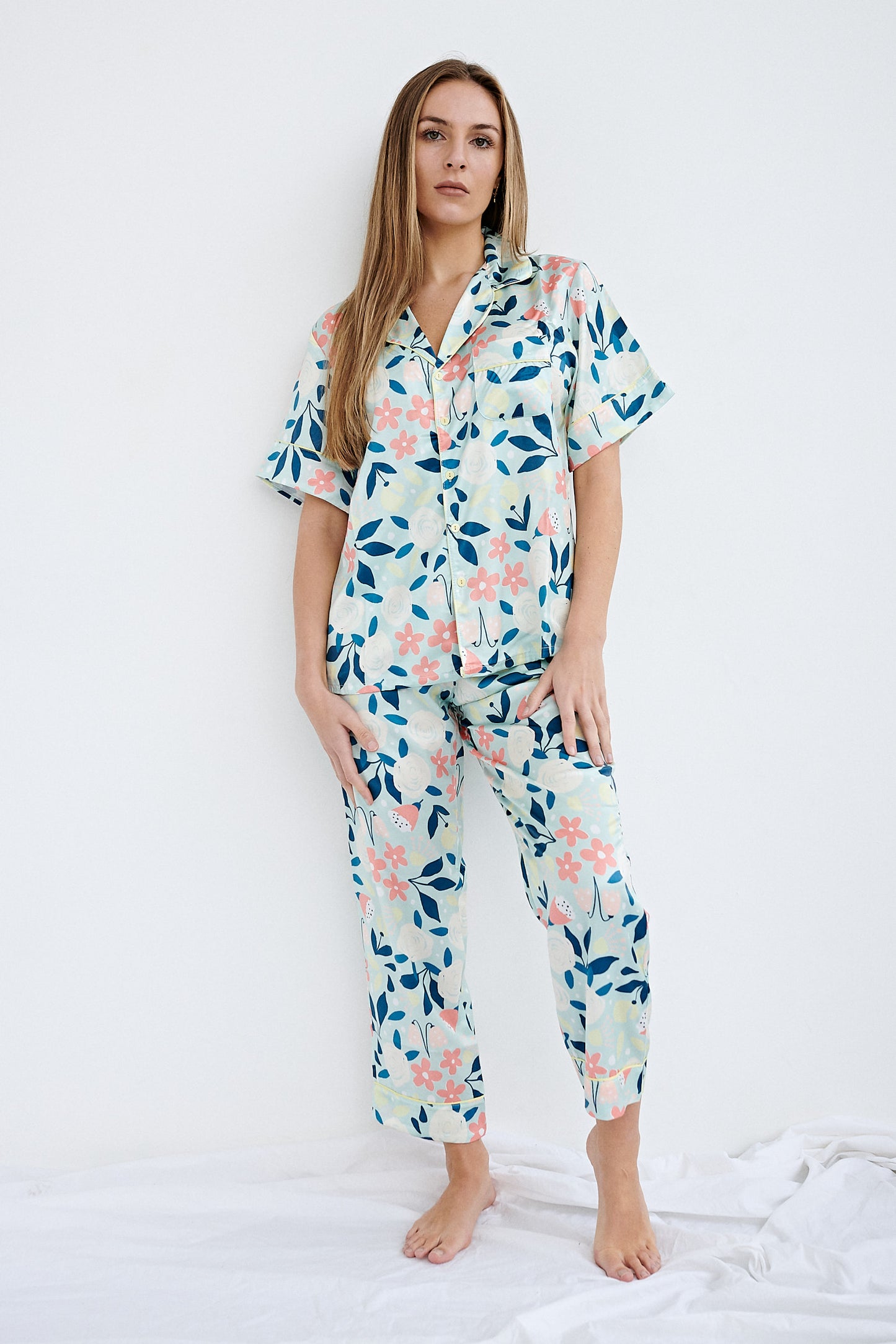 AMIE PYJAMAS SILK SET